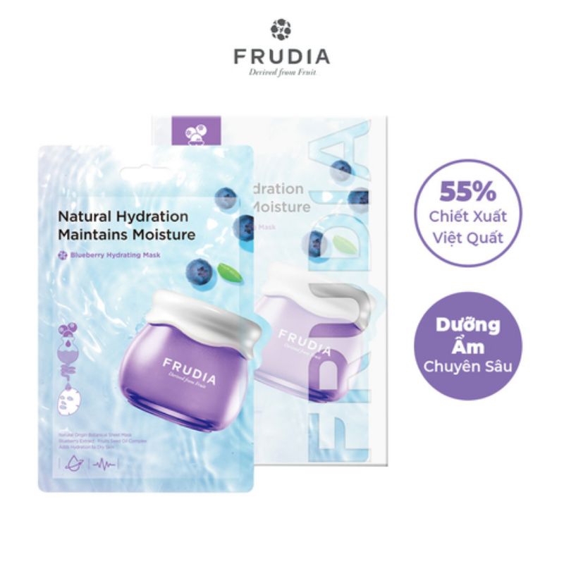 Mặt nạ trái Việt Quất Frudia Hàn Quốc