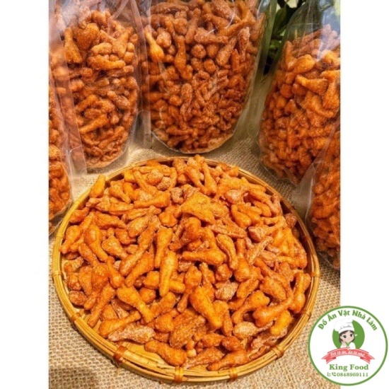 Gói to Quẩy đùi gà cay,  quẩy đùi gà phô mai, quẩy đùi gà phô mai cay thơm giòn khó cưỡng-QDG
