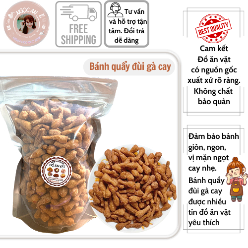 Gói to Quẩy đùi gà cay,  quẩy đùi gà phô mai, quẩy đùi gà phô mai cay thơm giòn khó cưỡng-QDG