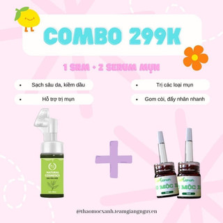Combo Thảo Mộc Xanh (1 SRM - 1 Mụn)