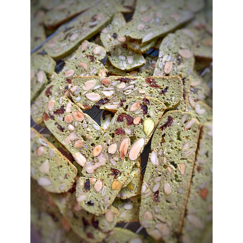 BÁNH BISCOTTI VỊ MATCHA HANDMADE