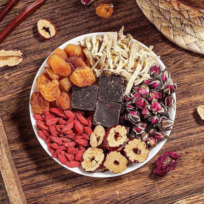 Trà gừng táo đỏ