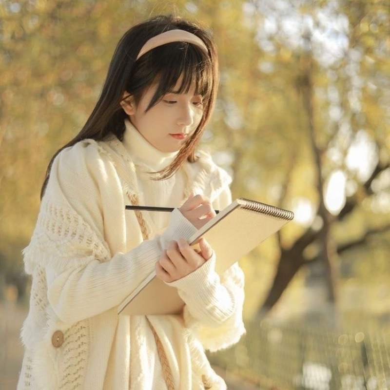 Áo choàng len có mũ bohemian thời trang Hàn Quốc
