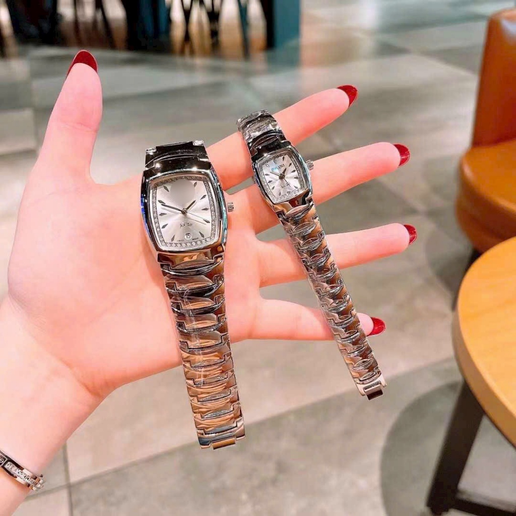 Đồng hồ, Nam, nữ Rodo size:32mm-size:20mm , mặt vuông, kính khoán , chống nước 3atm, bảo hành 6 tháng , thời trang