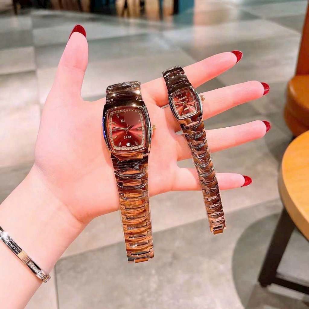 Đồng hồ, Nam, nữ Rodo size:32mm-size:20mm , mặt vuông, kính khoán , chống nước 3atm, bảo hành 6 tháng , thời trang