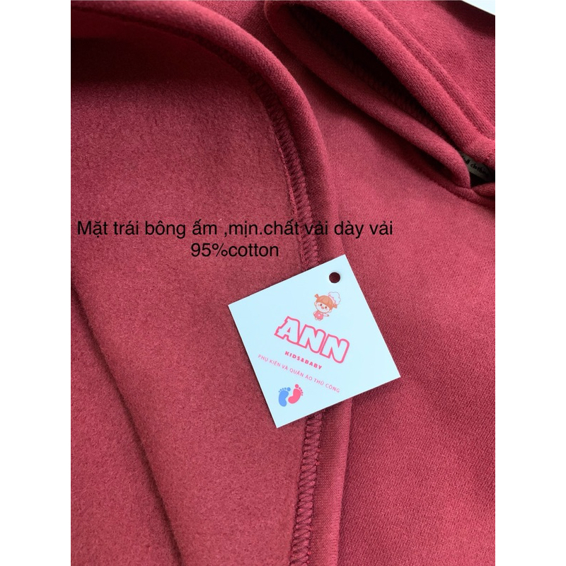 Áo m choàng đón giáng sinh cho bé