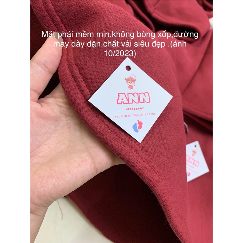 Áo m choàng đón giáng sinh cho bé