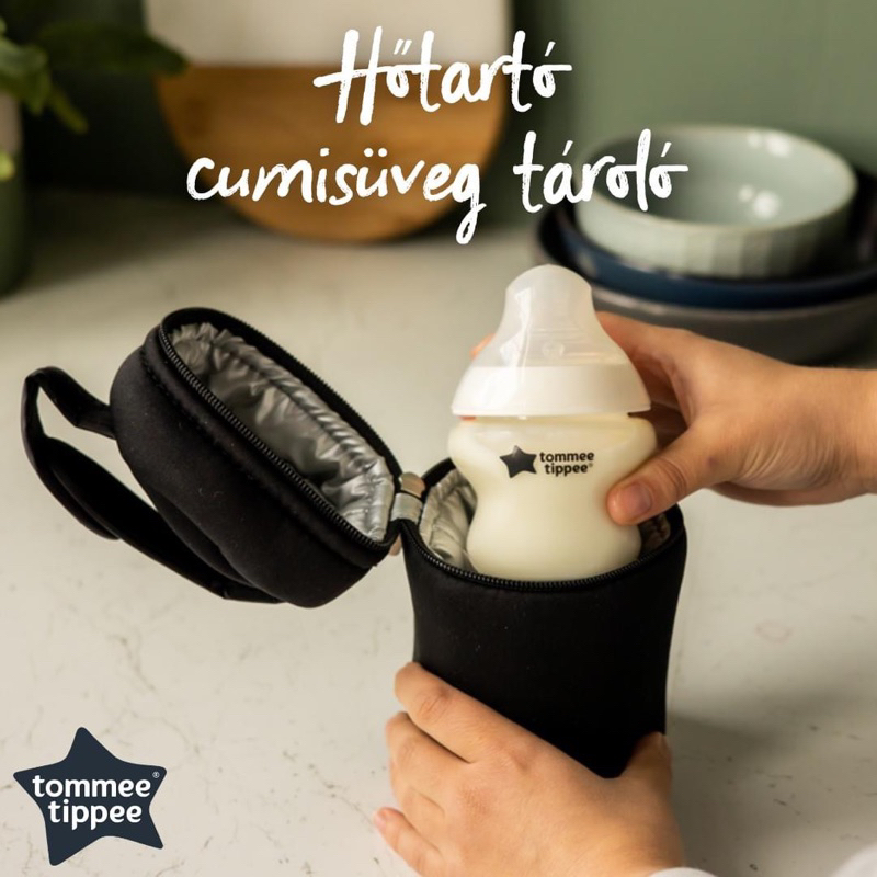 Bình sữa Tommee Tippee 150ml - mẫu trắng trơn - núm Âu số 1