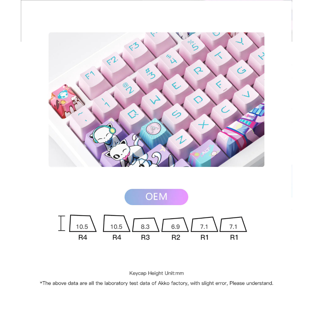 Bàn Phím Cơ Akko MOD007 PC Anniversary