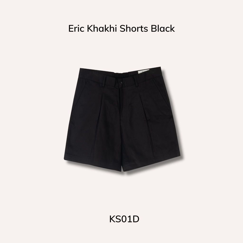 Quần short Kaki cao cấp, vải sợi bông Palestine bền màu chính hãng THOMAS STU simple live gentle mind KS01