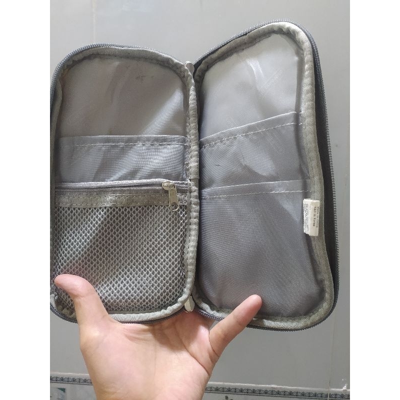 Ví dài nhiều ngăn hàng si