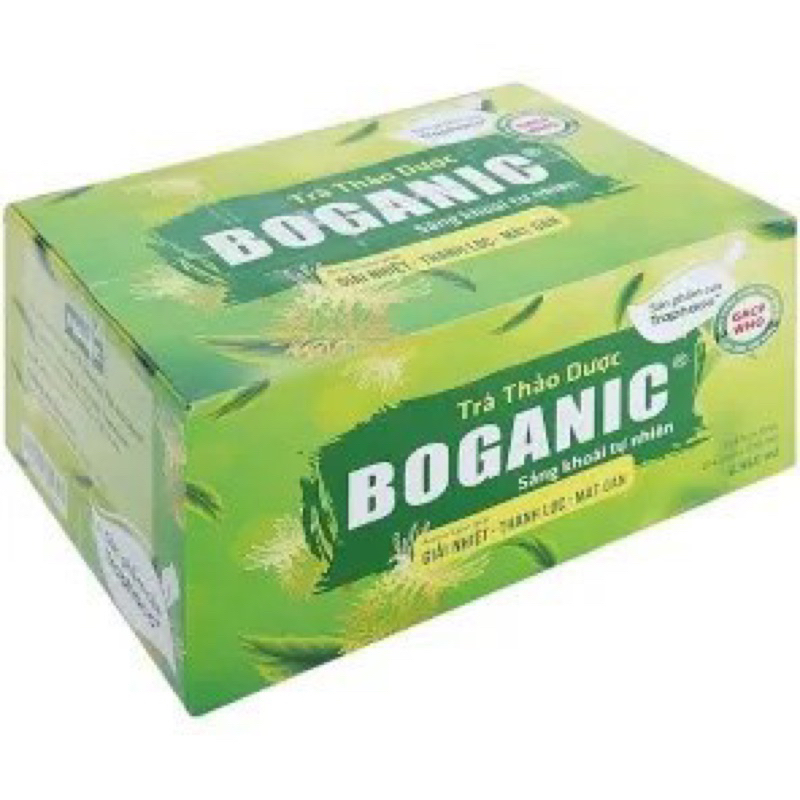 trà boganic thùng 24 chai