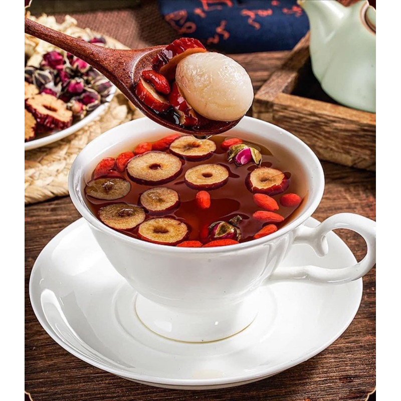 Trà gừng táo đỏ