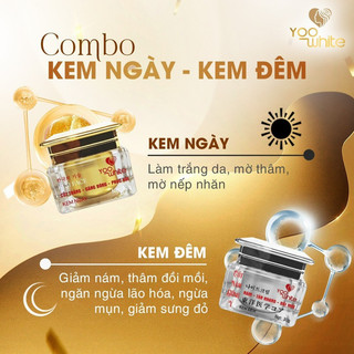 [CHÍNH HÃNG]Combo Kem Face Cốt Nám Đông Y Yoo White