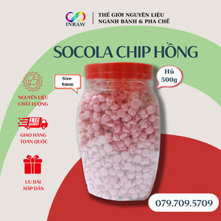 Socola Chip Hồng Colatta hũ 500g