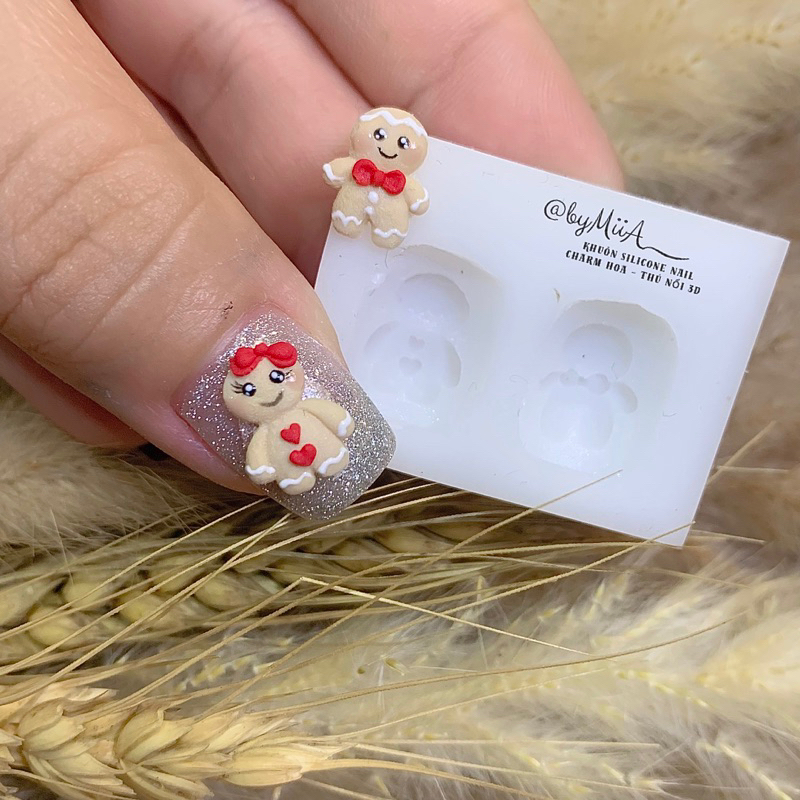 KHUÔN SILICONE CHARM NOEL 2023