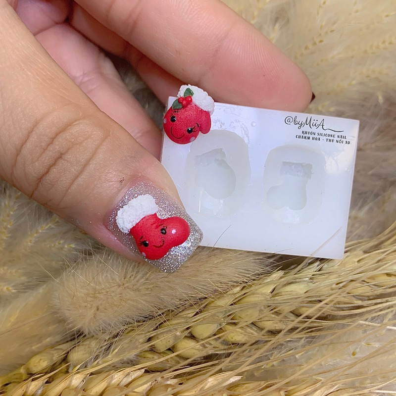 KHUÔN SILICONE CHARM NOEL 2023