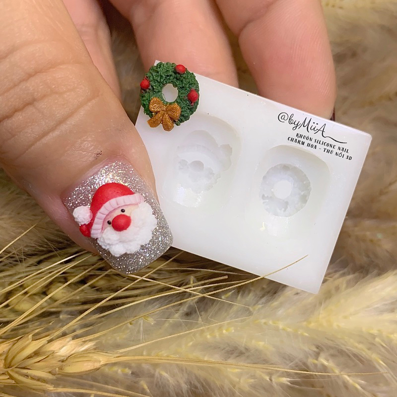 KHUÔN SILICONE CHARM NOEL 2023