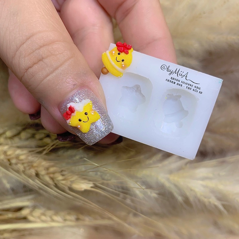 KHUÔN SILICONE CHARM NOEL 2023