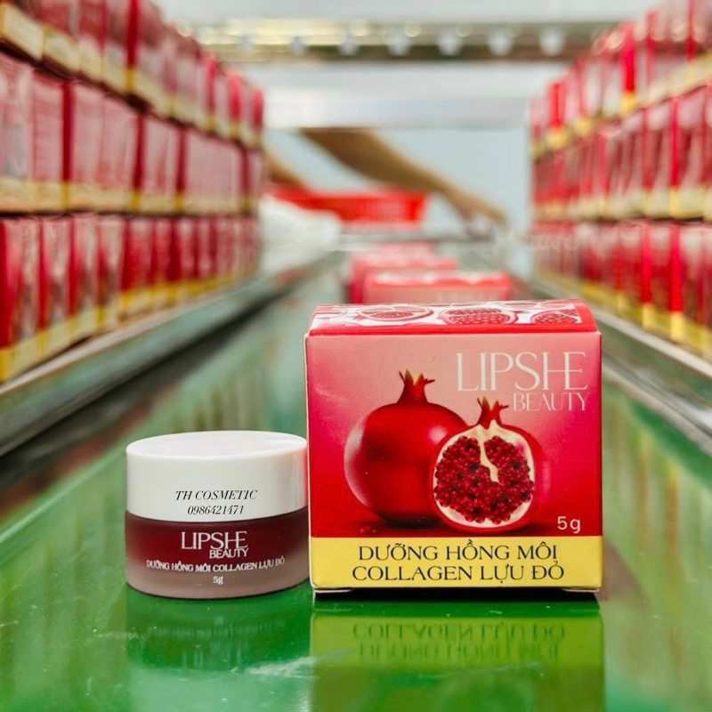 SON DƯỠNG HỒNG MÔI COLLAGEN LỰU ĐỎ LIPSHE