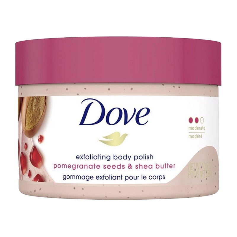 Tẩy Da Chết Toàn Thân DOVE LỰU HÀNG MỲ Exfoliating Body Polish