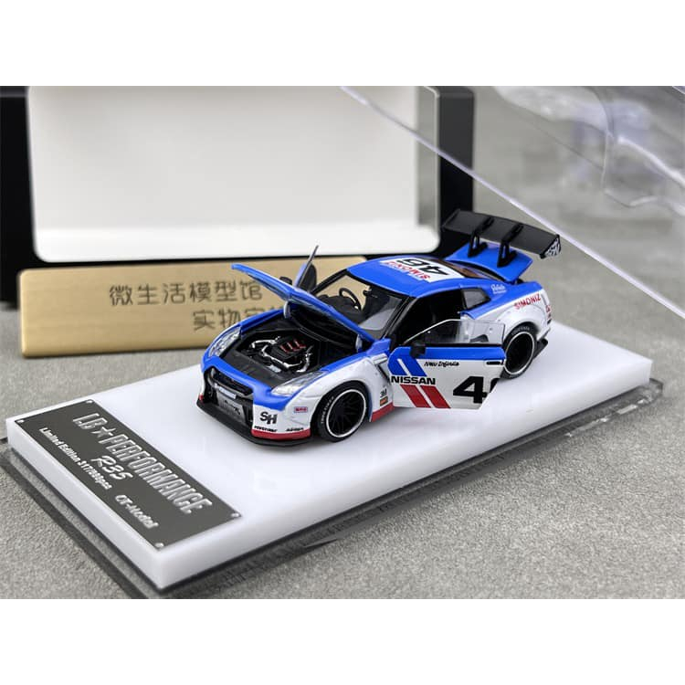 MÔ HÌNH 1:64 OLD TIME - LBWK Nissan GT-R R35 LB 1.0 BRE 46#