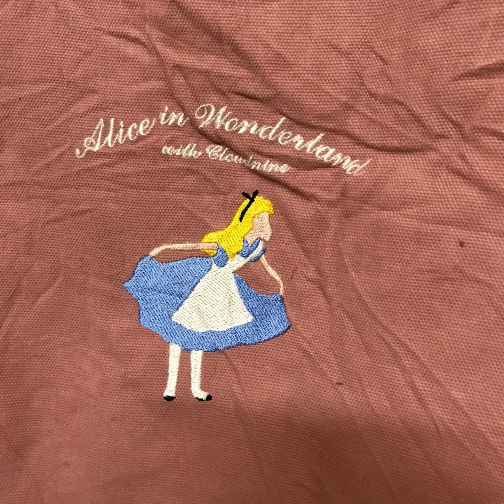 Túi tote hình thêu hiệu Hàn