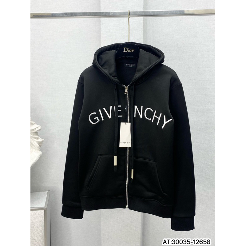 Áo Khoác Nỉ Hoodie Gi Ven Chy_ Áo Khoác Nỉ Bông Dày Dặn,Cực Ấm, Khoá Chéo Zip Có Dây Mũ Chỉnh