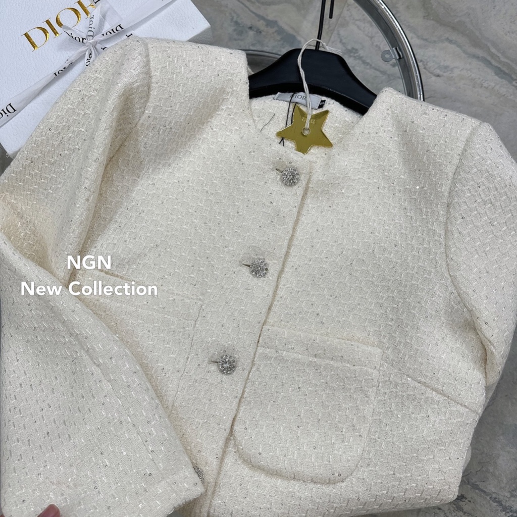 Áo dạ di.or cao cấp mềm mịn siêu đẹp