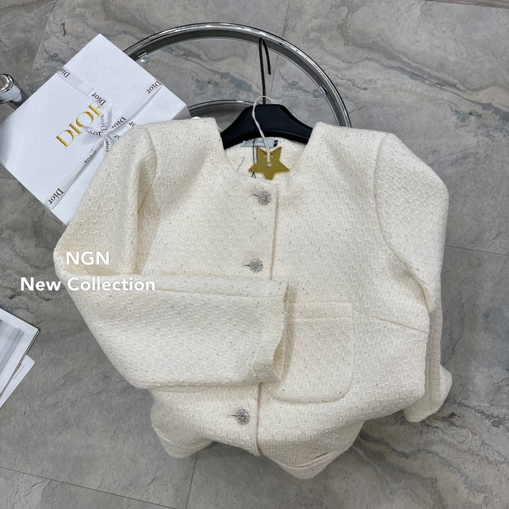 Áo dạ di.or cao cấp mềm mịn siêu đẹp