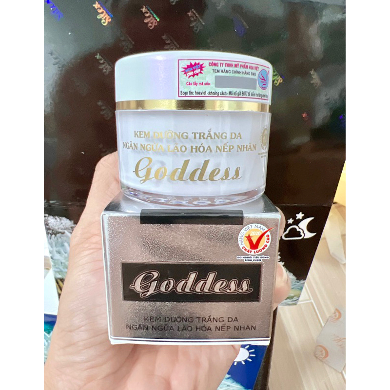 KEM GODDESS DƯỠNG TRẮNG DA NGĂN NGỪA LÃO HOÁ NẾP NHĂN HOA VIỆT