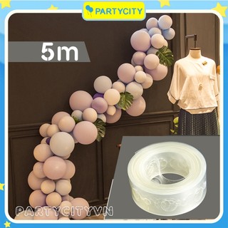 Dây kết nối bóng bay định hình dải bóng dài 5m - Phụ kiện trang trí sinh nhật, tiệc cưới