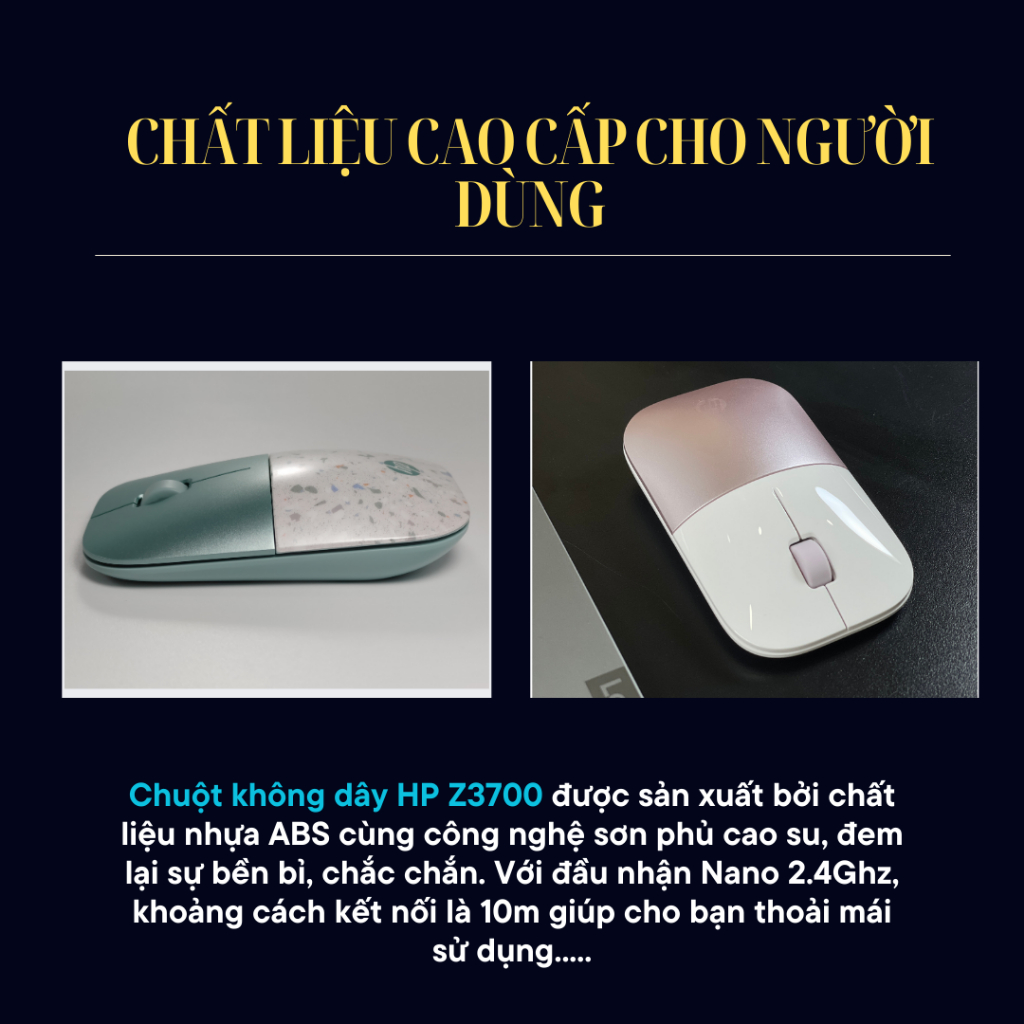 Chuột không dây chính hãng HP Wirless Mouse Z3700