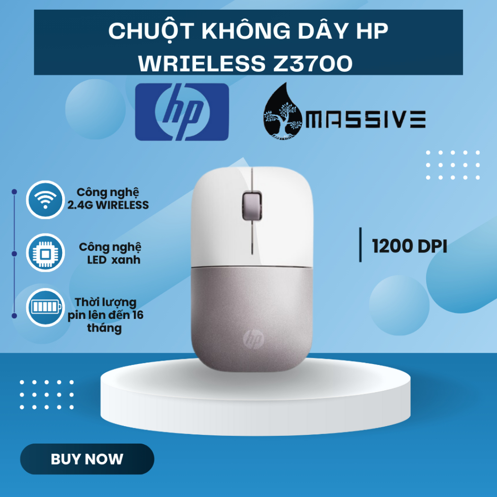 Chuột không dây chính hãng HP Wirless Mouse Z3700