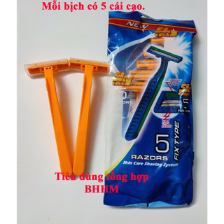 (Quận 8)  5 cái cạo râu lưỡi kép Razor.