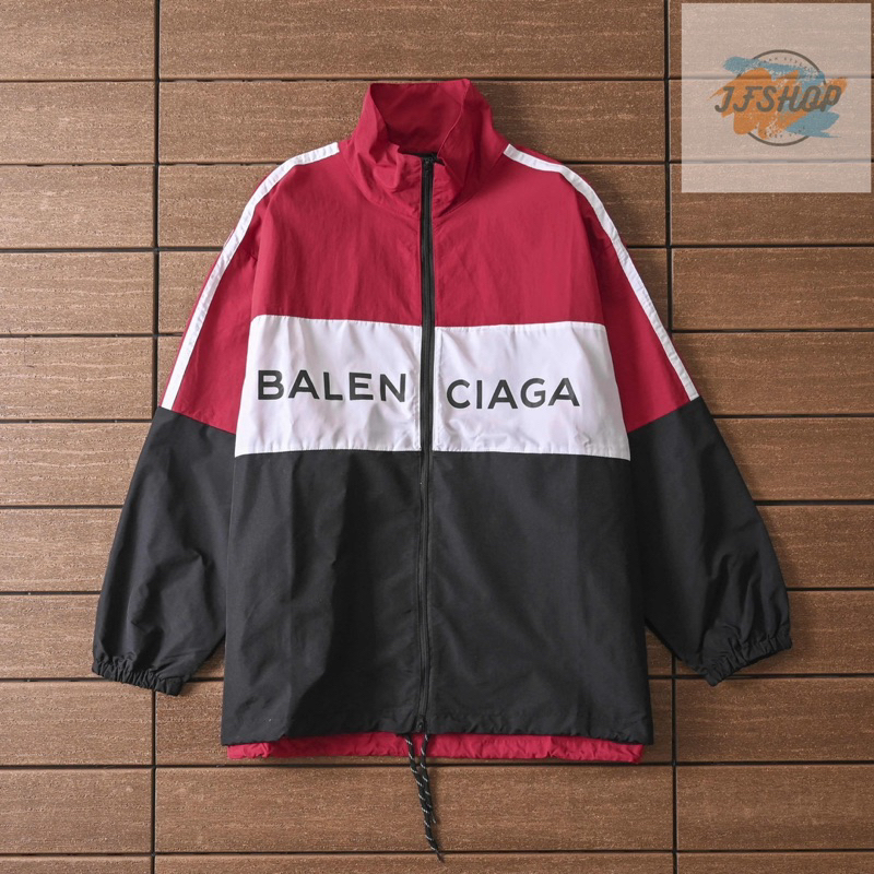 ✨  - Áo Khoác Gió Balenciaga Chống Thấm Nước Cho Nam Và Nữ || Balenciaga Windbreaker Jacket Unisex