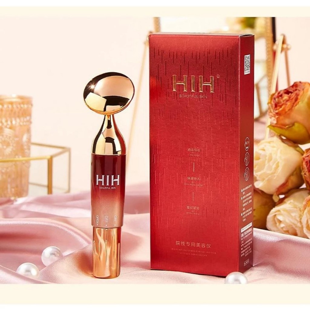 Máy điện di đẩy tinh chất Massage HIH, ADAD nâng cơ mặt, giúp da săn chắc chống lão hóa