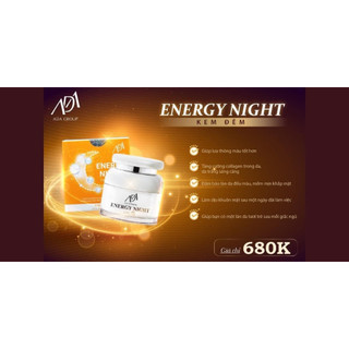 Kem dưỡng trắng da bam đêm ADA Group 30g