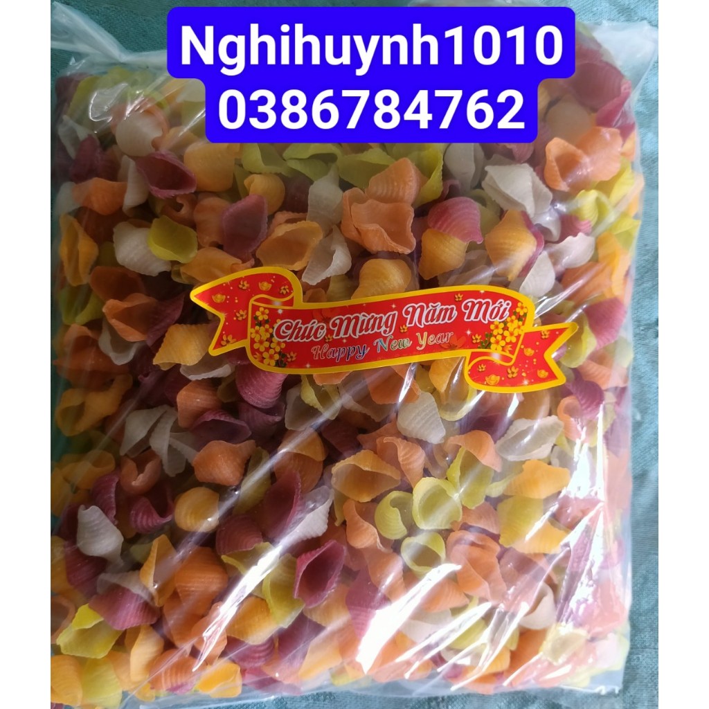 NUI SÒ RAU CỦ 1KG = 2 GÓI 500 GRAM