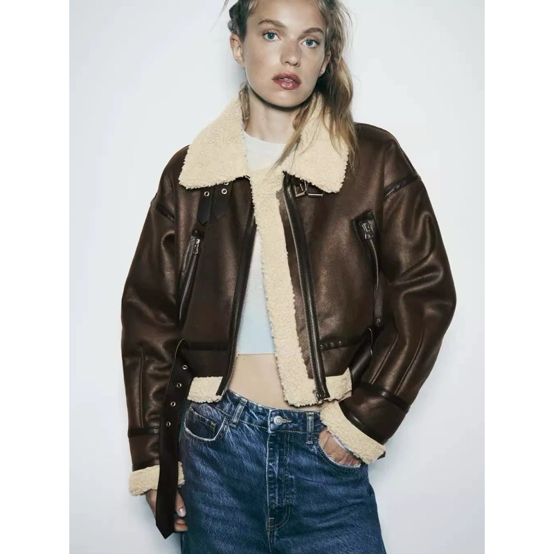 Áo khoác ZR da lộn mẫu new 2023