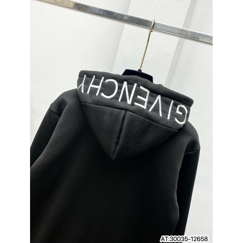 Áo Khoác Nỉ Hoodie Gi Ven Chy_ Áo Khoác Nỉ Bông Dày Dặn,Cực Ấm, Khoá Chéo Zip Có Dây Mũ Chỉnh