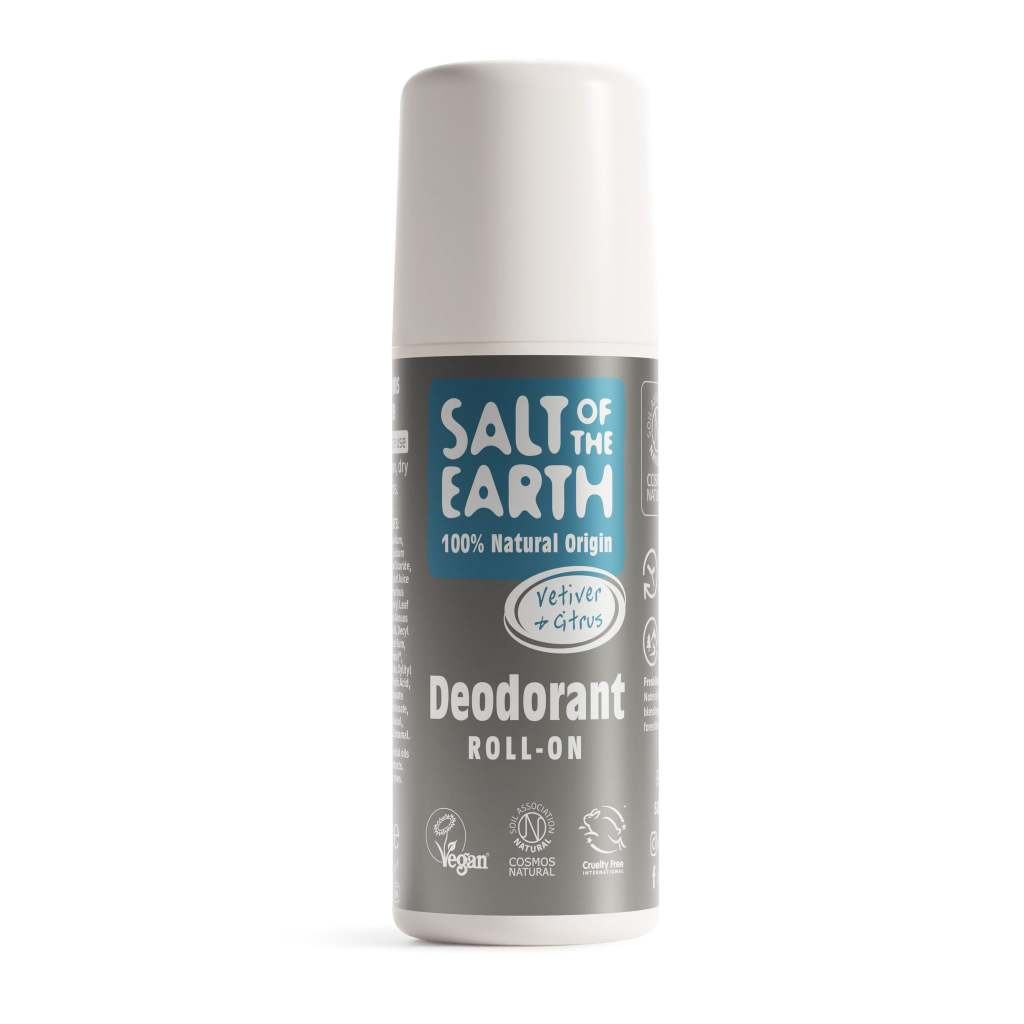 Salt of the Earth, Pure Armour Explorer Natural Roll-On Deodorant for Men 75ml (Not Refillable)