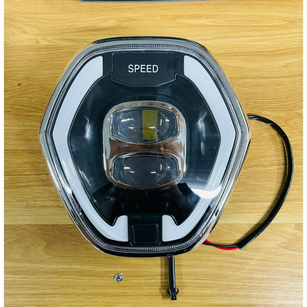 Bộ đồng hồ + Đèn Pha Xe M133 lục giác