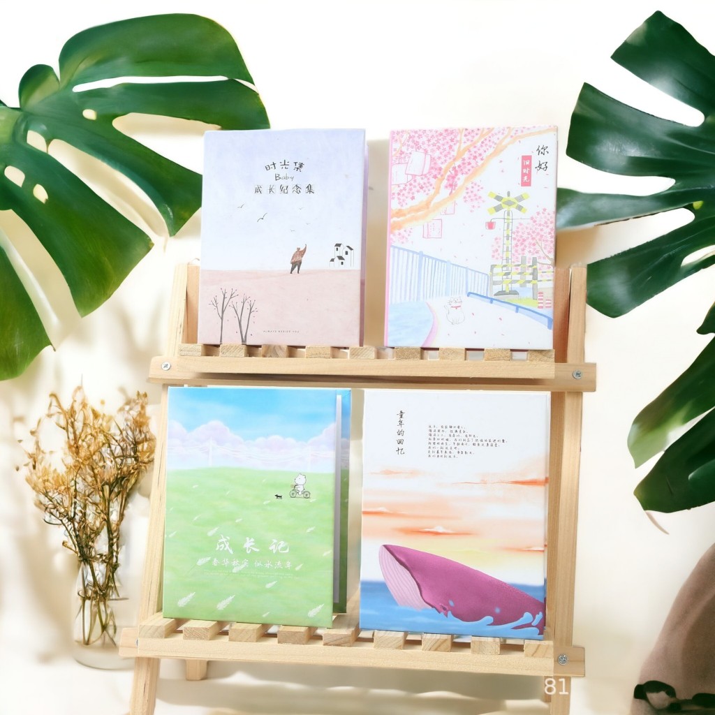 Album 6x9 đựng 200 tấm mẫu bìa nhỏ xinh xắn
