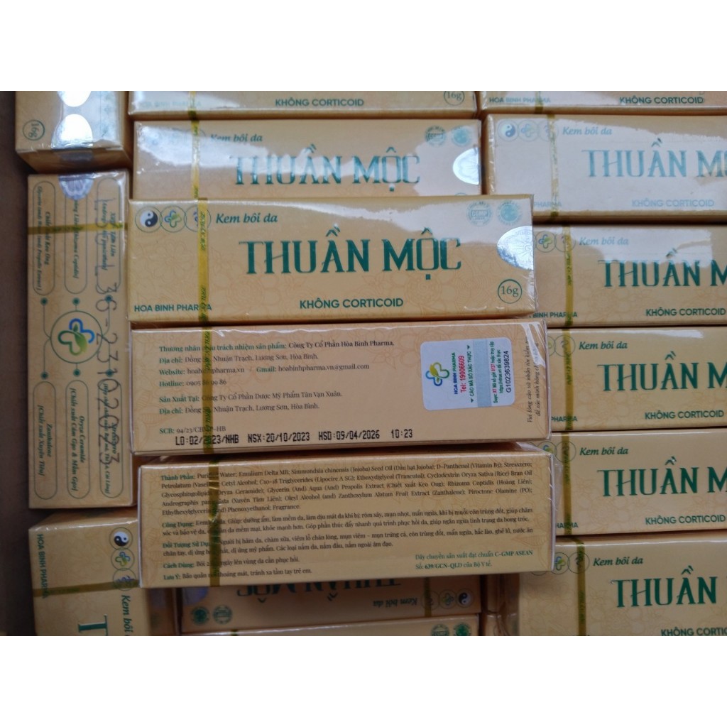 KEM BÔI DA THUẦN MỘC 16G