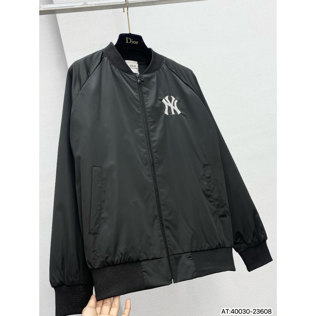 Áo Gió NY MLB - Áo Khoác Gió 2 Lớp Logo Thêu Cao Cấp Chuẩn Form - Siêu Phẩm Chào Đông 2023