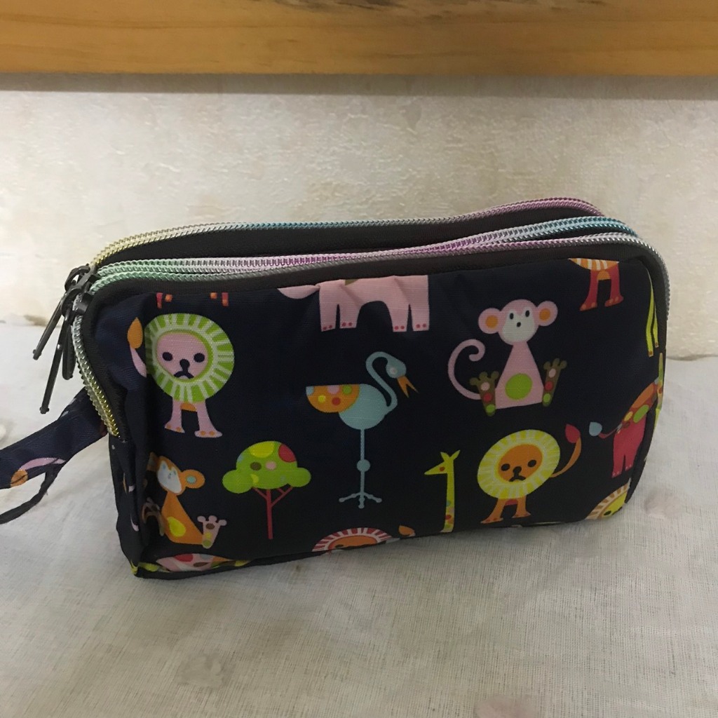 Ví dù 3 ngăn họa tiết