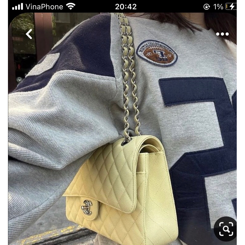 Túi hàng si tuyển size 25 vàng chanh siêu đẹp