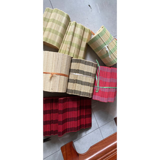 Mành tre trang trí tết, phụ kiện trang trí - decor quán, kích thước 30*40