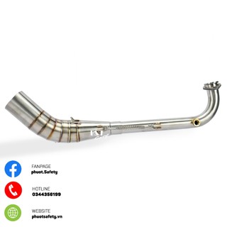 Cổ pô Honda Sh, AB, Vario inox 304 cao cấp dành cho pô độ